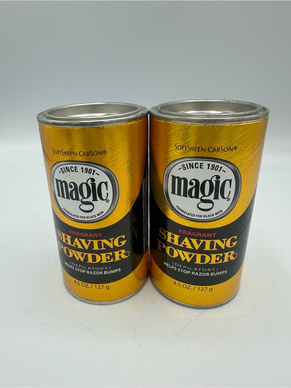 Magic Shaving Powder FRAGRANT - 4.5 oz. each - 2-PACK Discontinued